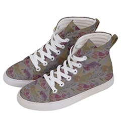 Pattern Armenian Birds Women s Hi-top Skate Sneakers by Gohar
