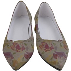 Pattern Armenian Birds Women s Block Heels  by Gohar