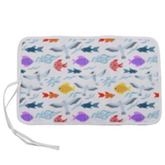Animal Fish Bird Animals Ocean Pattern Pen Storage Case (s) by Jancukart