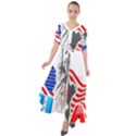 New York City Holiday United States Usa Waist Tie Boho Maxi Dress View1