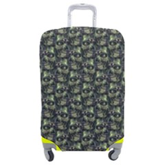 Robot Skull Extreme Close Up Luggage Cover (medium) by dflcprintsclothing