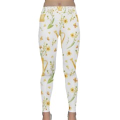 Easter Garden   Classic Yoga Leggings by ConteMonfrey
