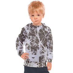 Botanical Motif Drawing Design Kids  Hooded Pullover by dflcprintsclothing