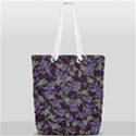 Abstract Collage Random Pattern Full Print Rope Handle Tote (Small) View2