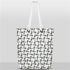 Cute Worm Sketchy Drawing Motif Pattern Full Print Rope Handle Tote (small) by dflcprintsclothing