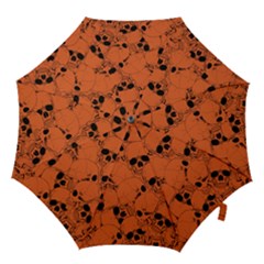 Skull Pattern Hook Handle Umbrellas (medium) by Valentinaart