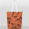 Skull pattern Full Print Rope Handle Tote (Small) View1