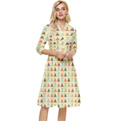  X Mas Texture Pack 5 Classy Knee Length Dress by artworkshop