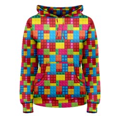 Lego Background Women s Pullover Hoodie by artworkshop