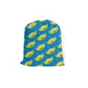 Pattern Aliens Drawstring Pouch (Medium) View1