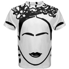 Frida Kahlo  Men s Cotton Tee by Sobalvarro