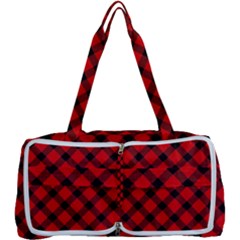 Lumberjack Plaid Multi Function Bag by artworkshop