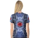 Art Robot Artificial Intelligence Technology V-Neck Sport Mesh Tee View2