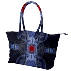 Art Robot Artificial Intelligence Technology Canvas Shoulder Bag by Ravend