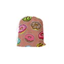 Doughnut Doodle Colorful Seamless Pattern Drawstring Pouch (Small) View2