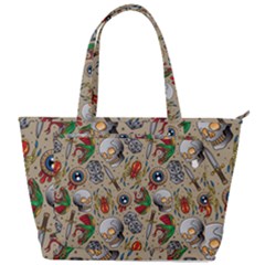 Tattoo Pattern Back Pocket Shoulder Bag  by Pakemis
