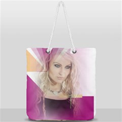 Beauty Full Print Rope Handle Tote (large) by Sparkle