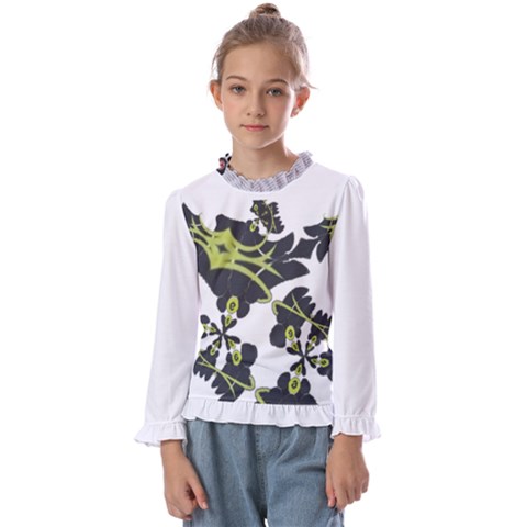 Im Fourth Dimension Amf Kids  Frill Detail Tee by imanmulyana