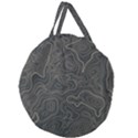 Damask-seamless-pattern Giant Round Zipper Tote View1