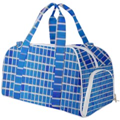 Background Abstract Texture Burner Gym Duffel Bag by artworkshop