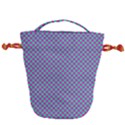 Pattern Drawstring Bucket Bag View1