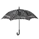 Black and white Hook Handle Umbrellas (Small) View3