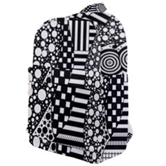 Black And White Classic Backpack by gasi