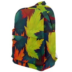 Leaves Foliage Autumn Nature Forest Fall Classic Backpack by Uceng