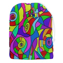 Colorful Stylish Design Drawstring Pouch (3xl) by gasi