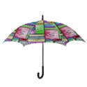 Colorful pattern Hook Handle Umbrellas (Large) View3