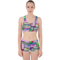 Colorful Pattern Work It Out Gym Set by gasi