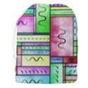 Colorful pattern Drawstring Pouch (3XL) View2