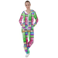 Colorful Pattern Women s Tracksuit by gasi