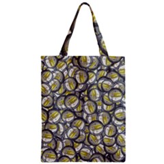 Gong Instrument Motif Pattern Zipper Classic Tote Bag by dflcprintsclothing
