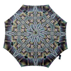 Modern Art Abstract Pattern Hook Handle Umbrellas (large) by Ravend