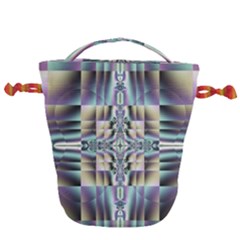 Modern Art Abstract Pattern Drawstring Bucket Bag by Ravend