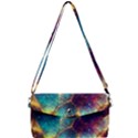 Abstract Galactic Removable Strap Clutch Bag View1