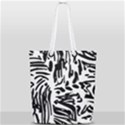 Abstract Painting Full Print Rope Handle Tote (Small) View1