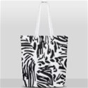 Abstract Painting Full Print Rope Handle Tote (Small) View2
