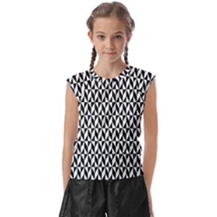Seamless Abstract Geometric Pattern Background Kids  Raglan Cap Sleeve Tee by artworkshop