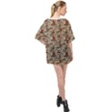 pattern  Oversized Chiffon Top View2