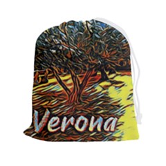 Colorful Verona Olive Tree Drawstring Pouch (2xl) by ConteMonfrey