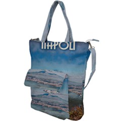 Napoli - Vesuvio Shoulder Tote Bag by ConteMonfrey