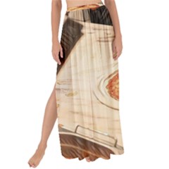 Let`s Make Pizza Maxi Chiffon Tie-up Sarong by ConteMonfrey