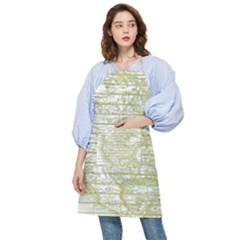 Vintage America`s Map Pocket Apron by ConteMonfrey