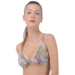 Mapa Mundi 1775 Knot Up Bikini Top by ConteMonfrey