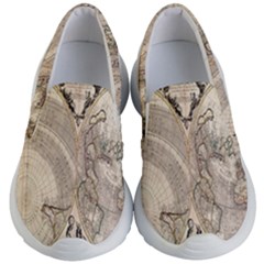 Mapa Mundi - 1774 Kids Lightweight Slip Ons by ConteMonfrey