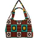 Shapes in shapes                                                            Double Compartment Shoulder Bag View1