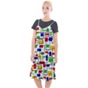 Colorful rectangles                                                                   Camis Fishtail Dress View1