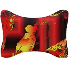 Red Light Ii Seat Head Rest Cushion by MRNStudios